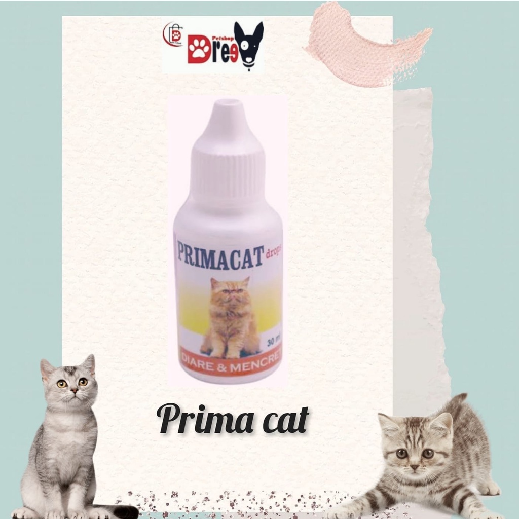 Jual Prima Cat 30ml Obat Diare Dan Mencret Untuk Kucing Shopee