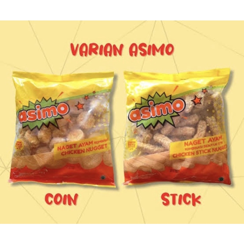 Jual Nugget Asimo Gr Coin Dan Stik Asimo Nuget Gram Shopee