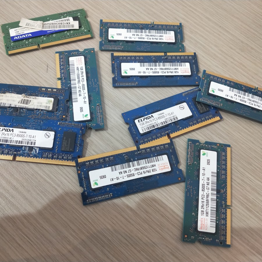 Jual Sodimm Ram Memory Memori Ddr3 1gb Shopee Indonesia