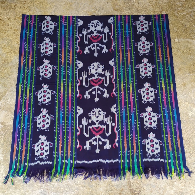 Jual Kain Tenun Blanket Motif ASMAT Halusan Tebal Shopee Indonesia