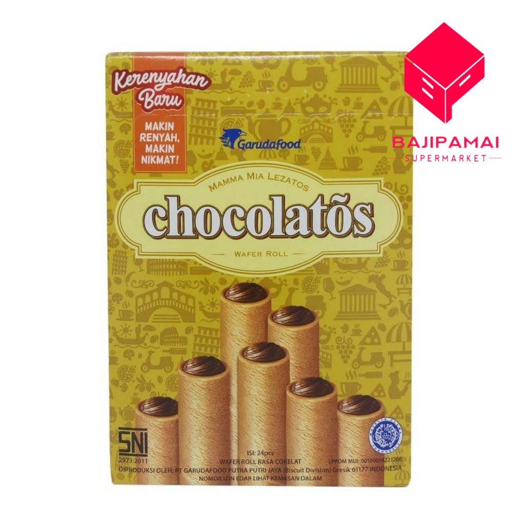 Jual Chocolatos Wafer Roll Box Isi Shopee Indonesia