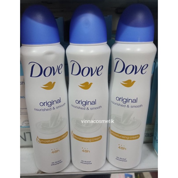 Jual Dove Deodorant Spray Dove Nourished Smooth Isi 150ml Original