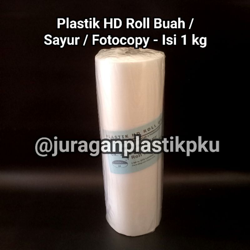 Jual Isi Kg Kantong Plastik Hd Roll X Cm Buah Sayur Foto