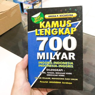 Jual Buku Kamus Lengkap 700 Milyar Inggris Indonesia Indonesia Inggris