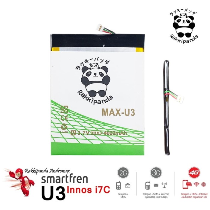 Jual Codes X Baterai Andromax U Innos I C Double Ic Protection