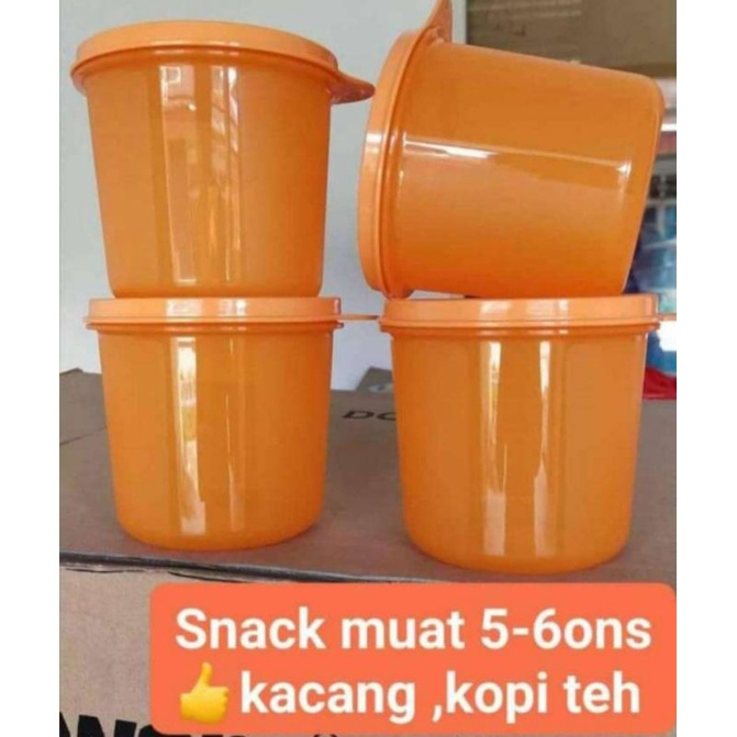 Jual Toples Compact High Bowl Light Orange 650ml 4pc Toples Wadah Bumbu