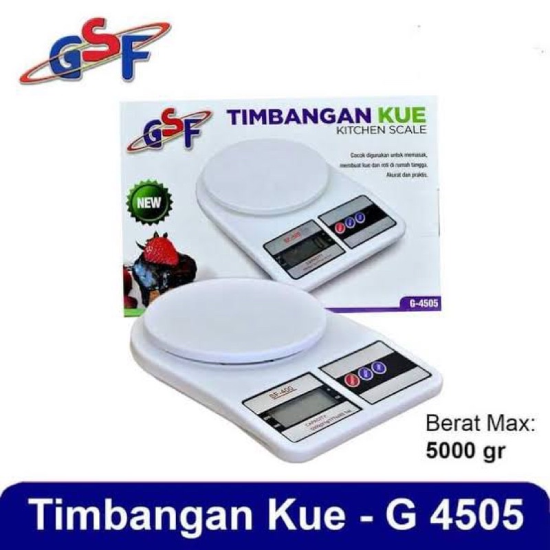 Jual Timbangan Dapur Gsf Elektronik Kitchen Timbangan Kue