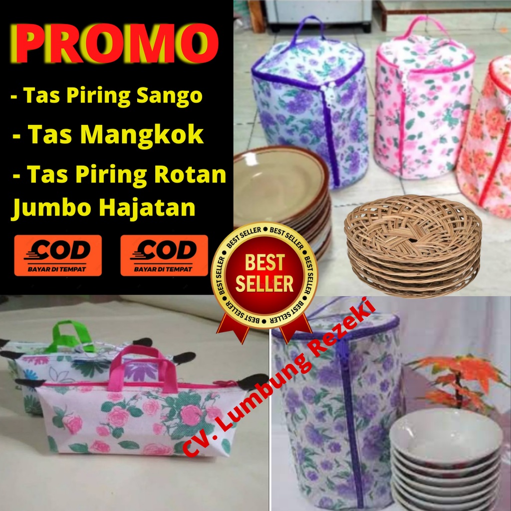 Jual Tas Piring Tempat Penyimpanan Piring Jumbo Besar Prasmanan Mangkok