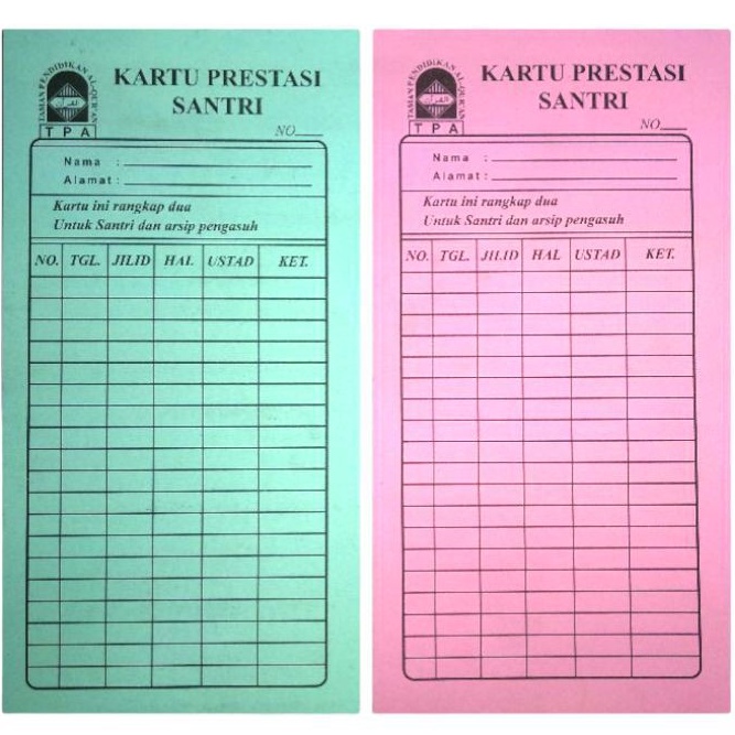 Jual Kartu Prestasi Santri Indonesia Shopee Indonesia