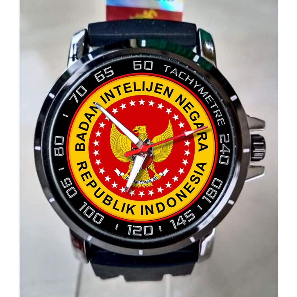 Jual Badan Intelijen Negara BIN Merah Art 15 Keren JUAL Jam Tangan Pria