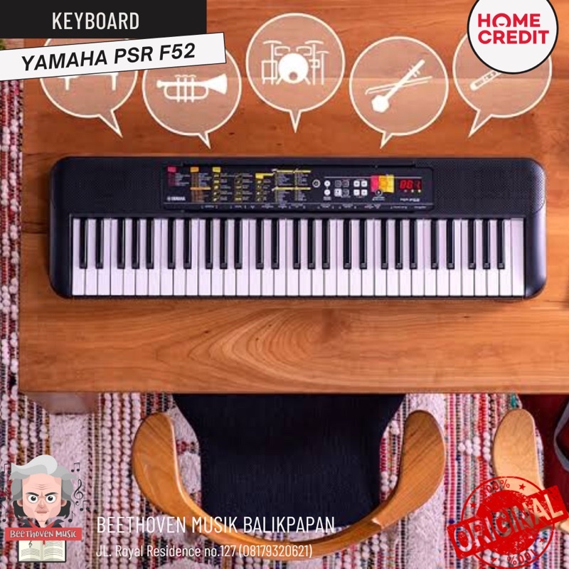 Jual Keyboard Yamaha Psr F Shopee Indonesia