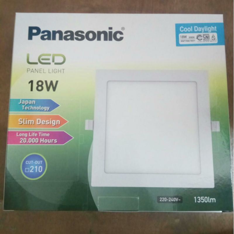 Jual Downlight LED Panel Slim 18 Watt INBOW KOTAK Indonesia Shopee