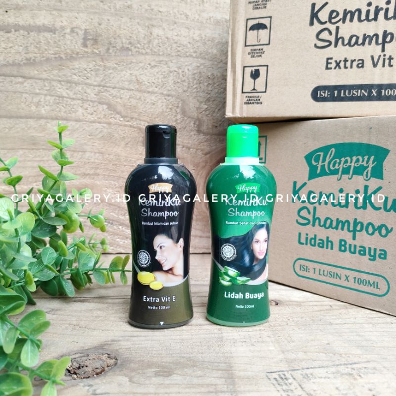 Jual Happy KemiriKU Shampoo Ektrak Vitamin E Lidah Buaya 100ml