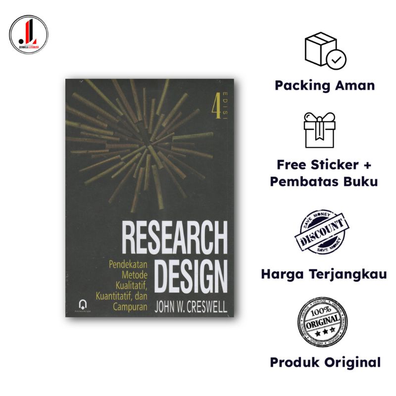 Jual Original Research Design Pendekatan Metode Kualitatif