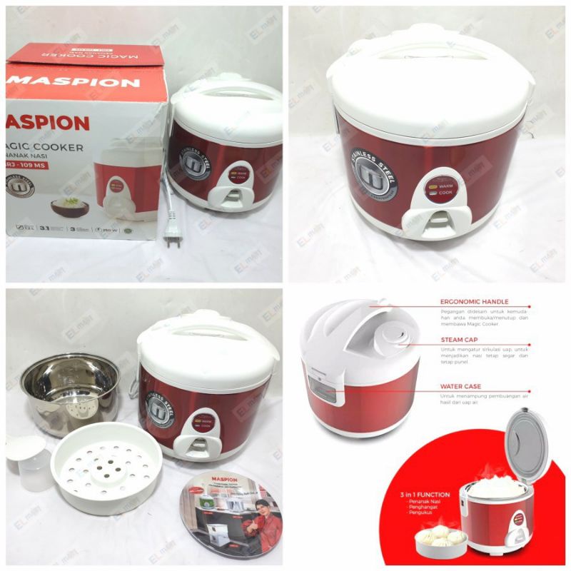 Jual Magicom Maspion 1 2 Liter MRJ 109 MS Shopee Indonesia