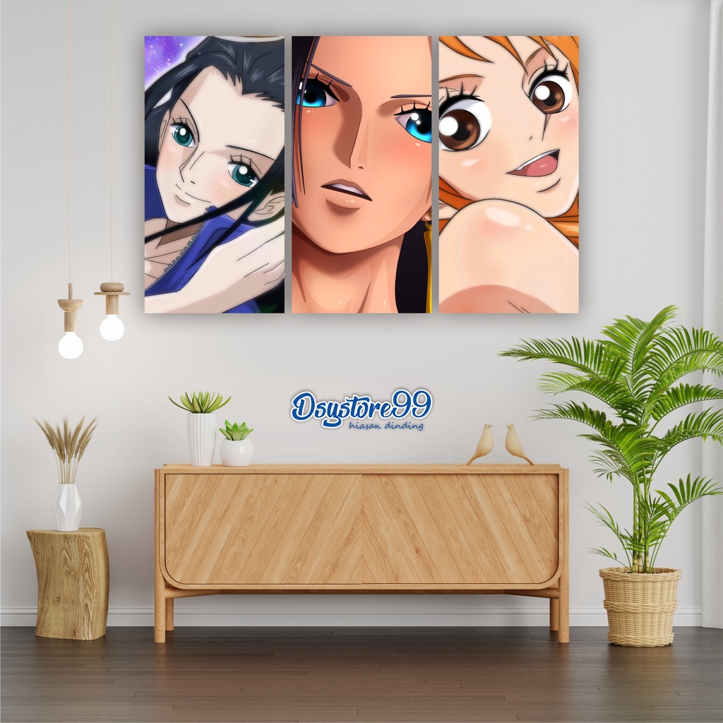 Jual Poster Kayu One Piece Robin Hancock Nami Shopee Indonesia