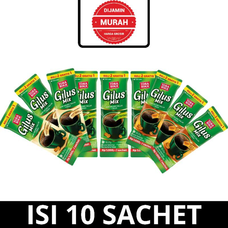 Jual Torabika Gilus Mix ISI 10 SACHET Indonesia Shopee Indonesia