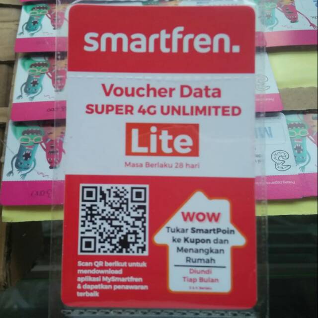 Jual Voucher Smartfren Unlimited Lite Shopee Indonesia