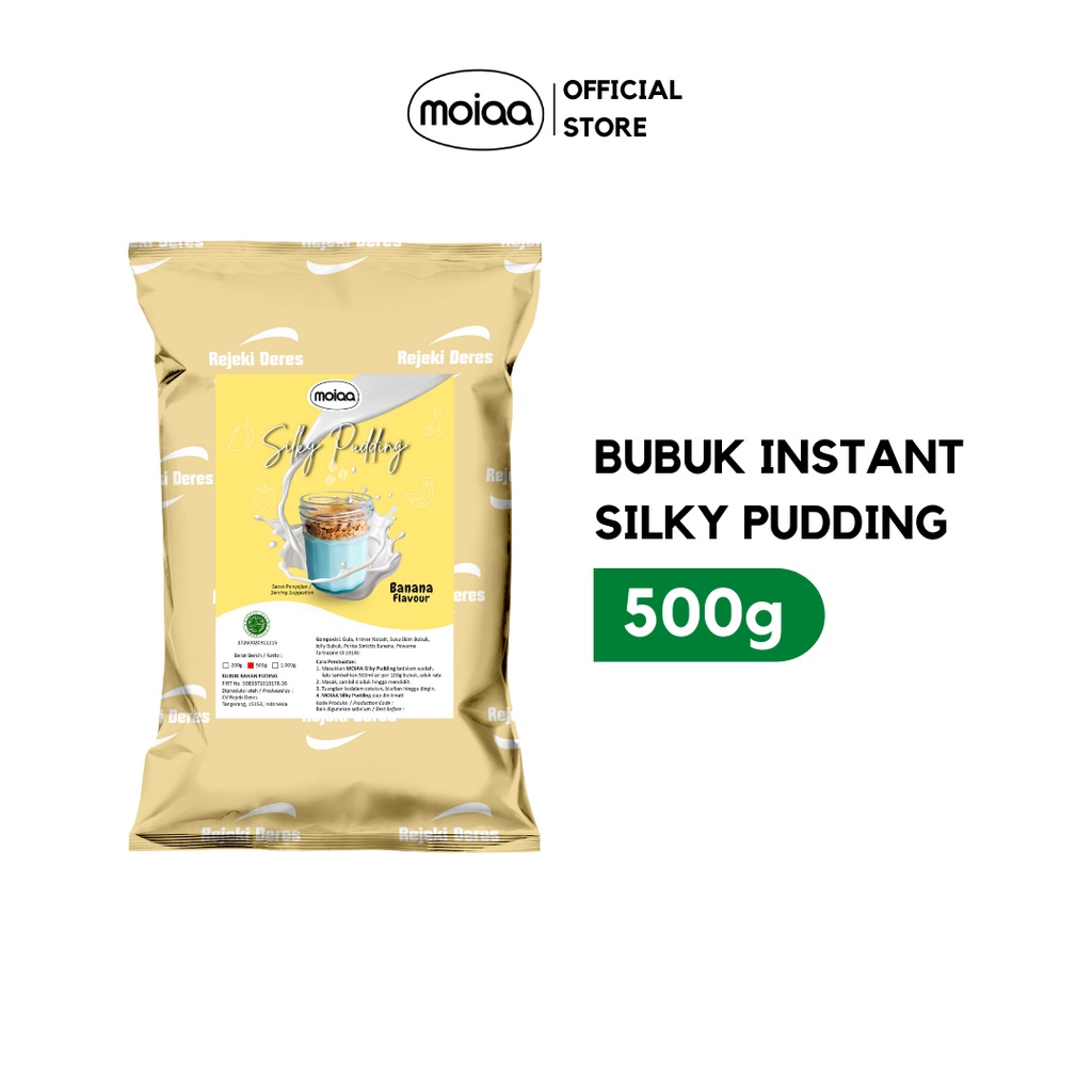 Jual MOIAA Puding Silky 500gr Bubuk Premix Agar Jelly Pudot