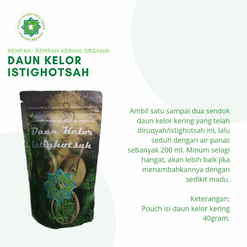 Jual Teh Tubruk Daun Kelor Isi 40g Shopee Indonesia