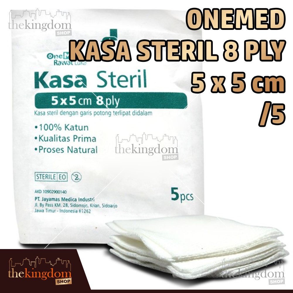 Jual Onemed Kasa Steril X Cm Ply P K Pembalut Kain Perban Lipat