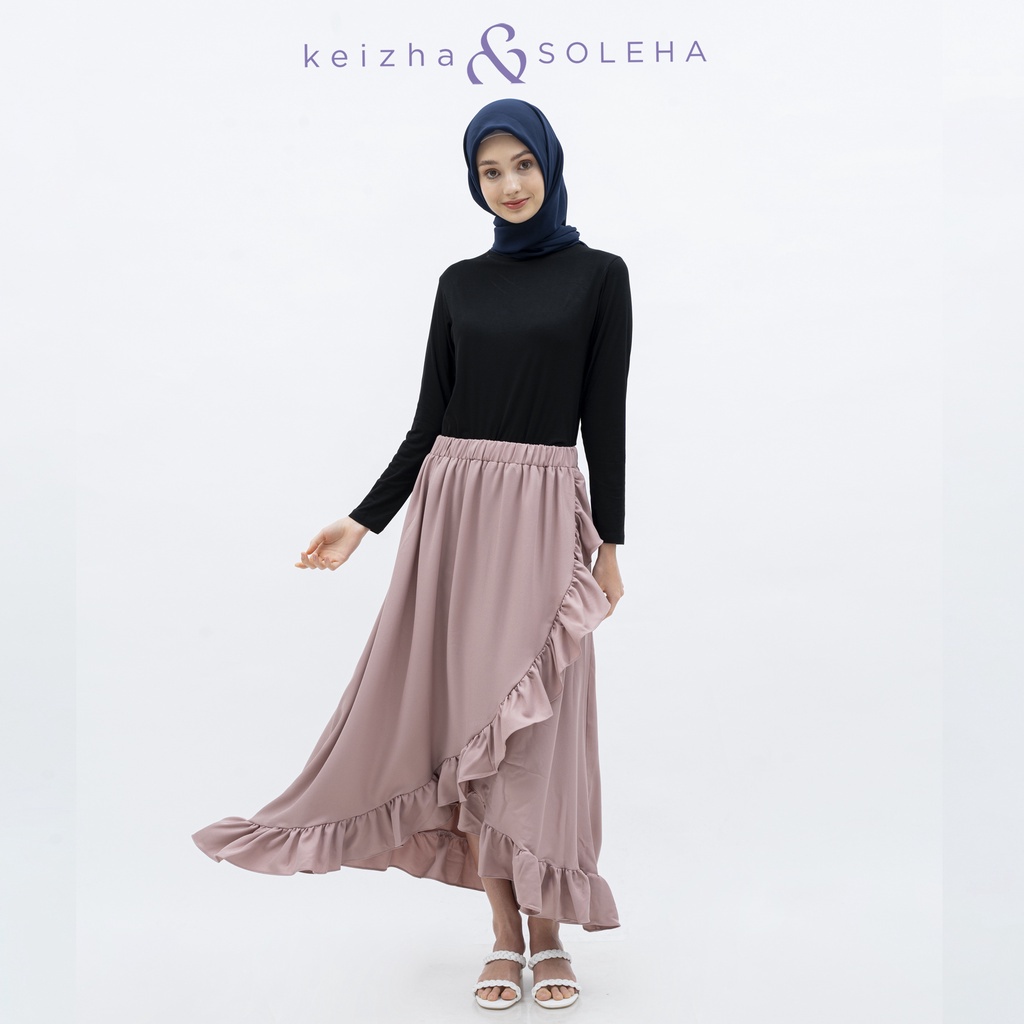 Jual Keizha Soleha Rok Wrinkly Shopee Indonesia