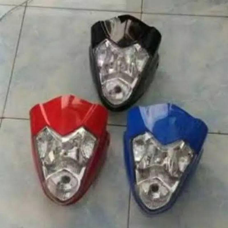 Jual Kedok Headlamp Reflektor Set Assy Lampu Depan Suzuki Satria Fu