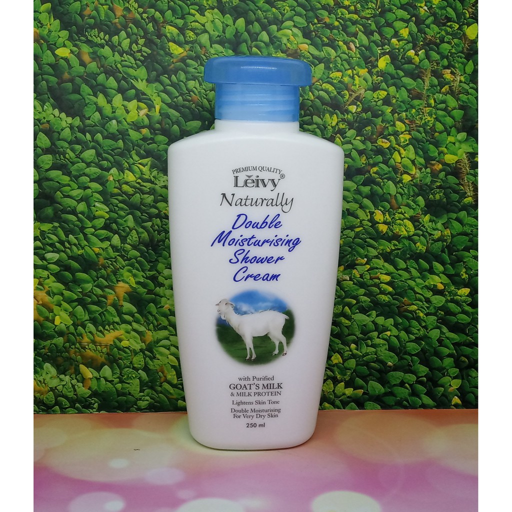 Jual Leivy Moisturising Shower Cream Goats Milk Ml Shopee Indonesia