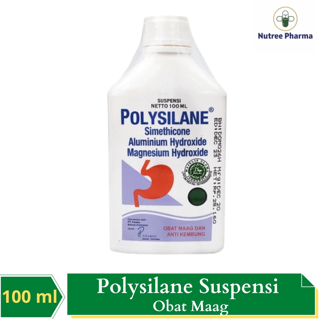 Jual Obat Maag Polysilane Suspensi Ml Shopee Indonesia