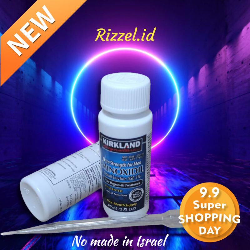 Jual Minoxidil Kirkland NO Made In ISRAEL 60ml Shopee Indonesia