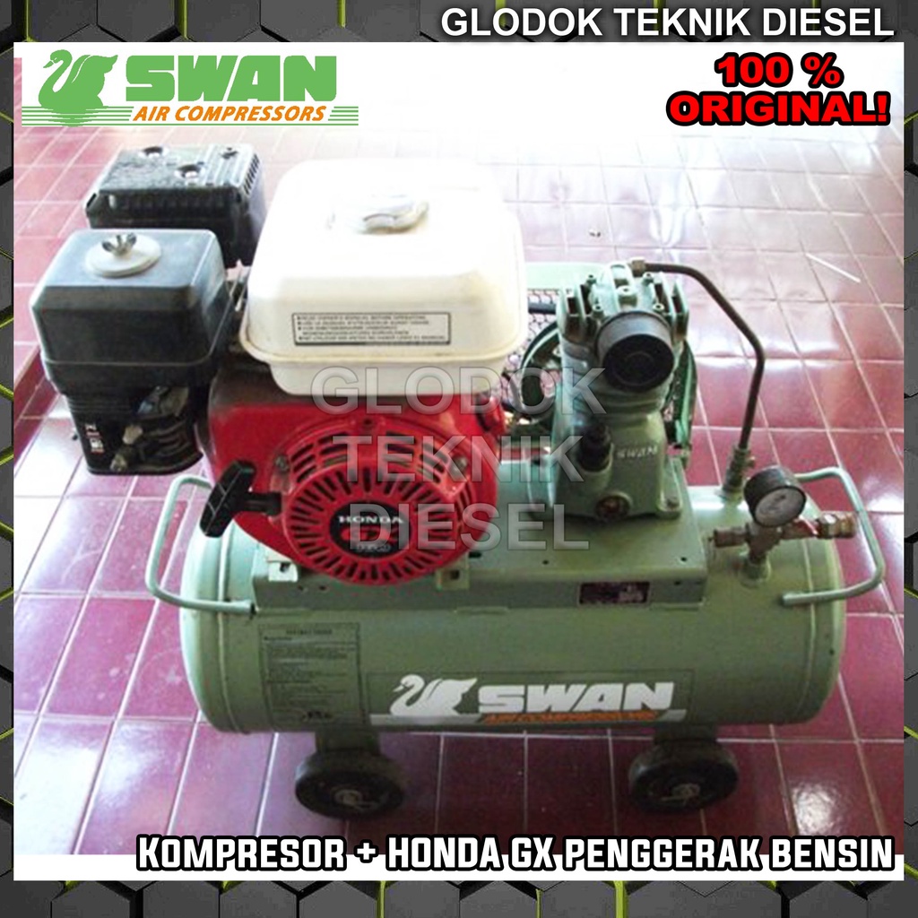 Jual Swan Kompresor 1 4 HP HONDA Penggerak Bensin GX 160 GX 200 0 25