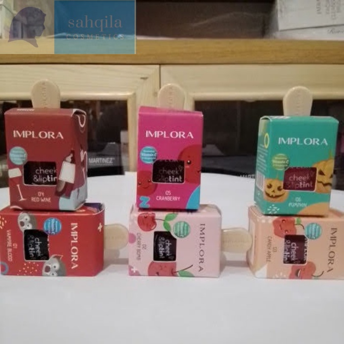 Jual Bpom Implora Cheek Lip Tint Implora Lip Tint Setik Eskrim Tahan