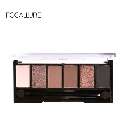 Jual FOCALLURE 6 Colors Nude Smoky Eyeshadow Palette FA06 Shopee