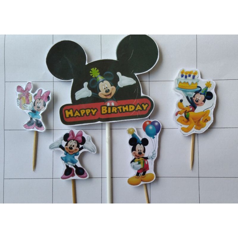 Jual Topper Cake Mickey Shopee Indonesia