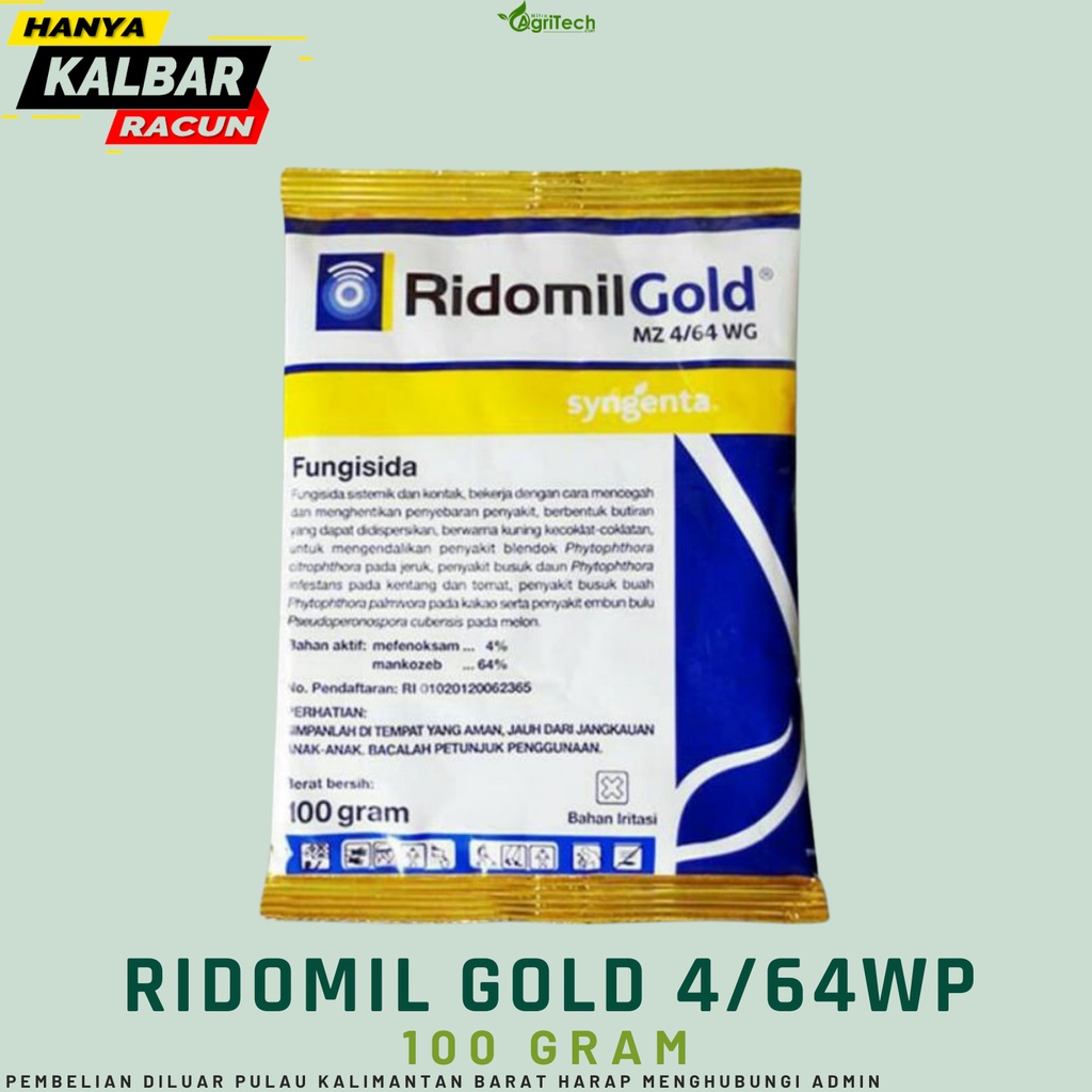 Jual Fungisida Ridomil Gold Mz Wg Gram Product Obat Pembunuh