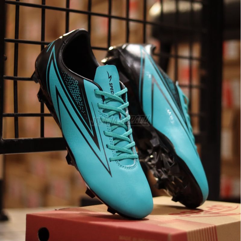 Jual Specs Sepatu Sepak Bola Hyperspeed Fg Aqua Black Shopee Indonesia