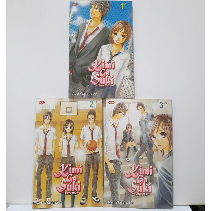 Jual Komik Kimi Ga Suki I Love You 1 3 TAMAT By Ayu Watanabe