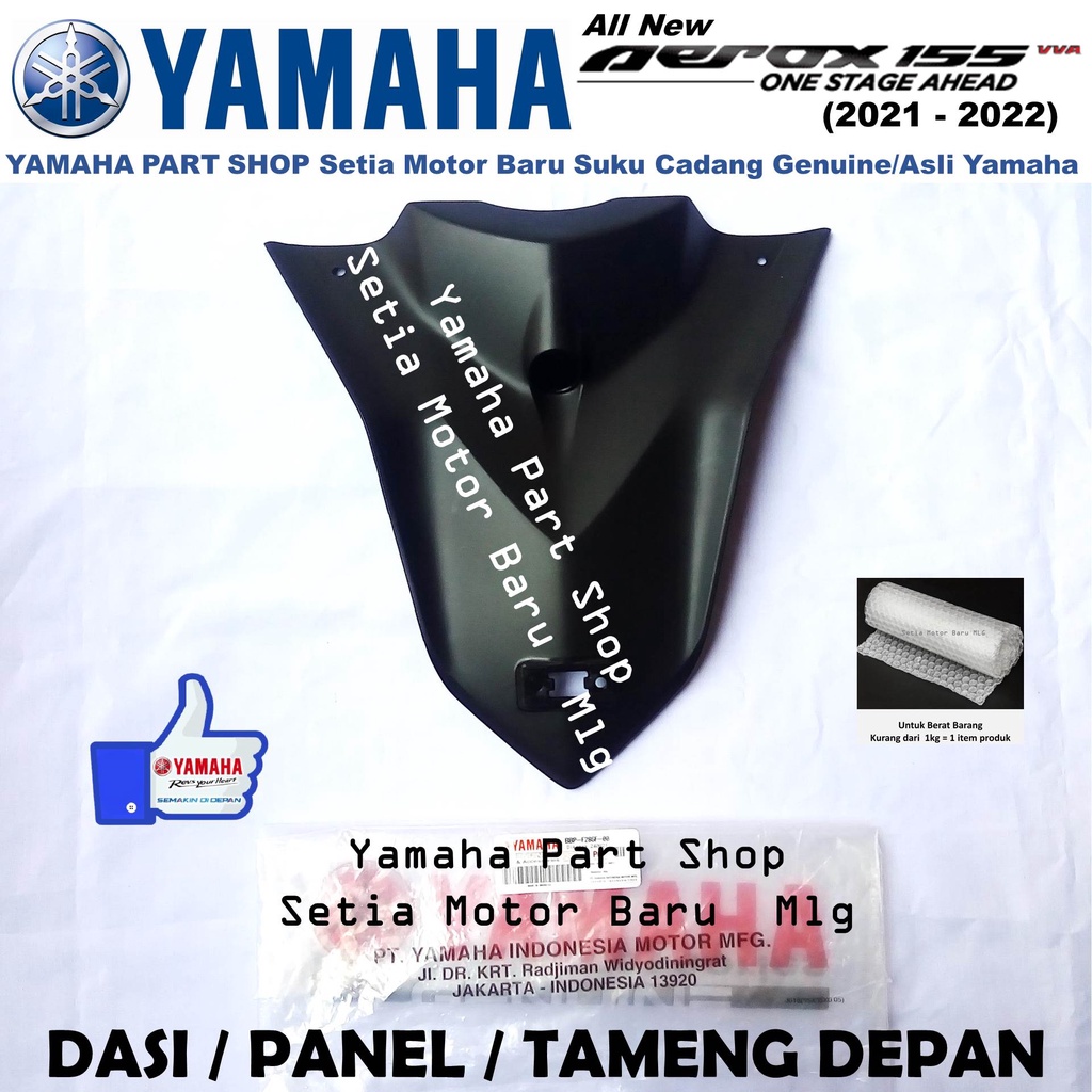 Jual Dasi Tameng Panel Depan Tempat Plat Nomor All New Aerox