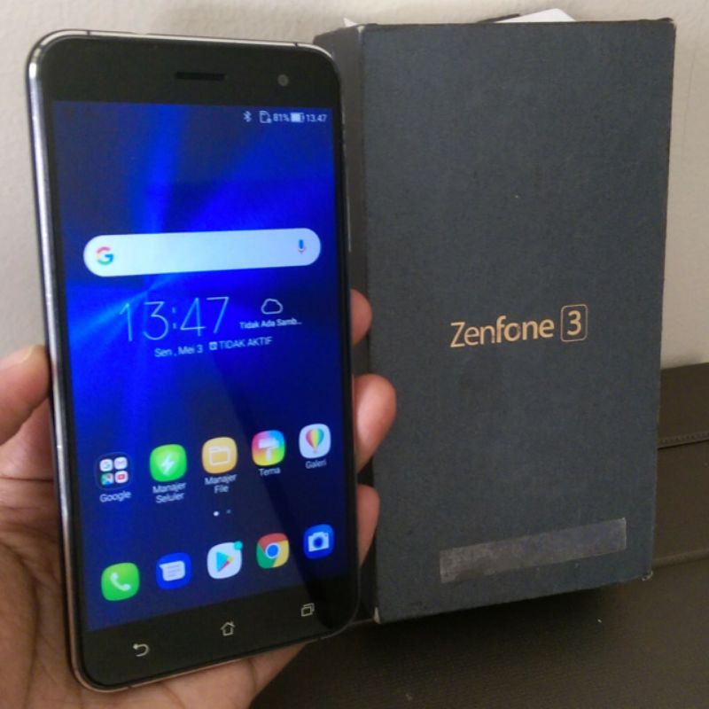 Jual Asus Zenfone 3 ZE520KL RAM 3GB ROM 32 GB Dual Sim 4G LTE EX