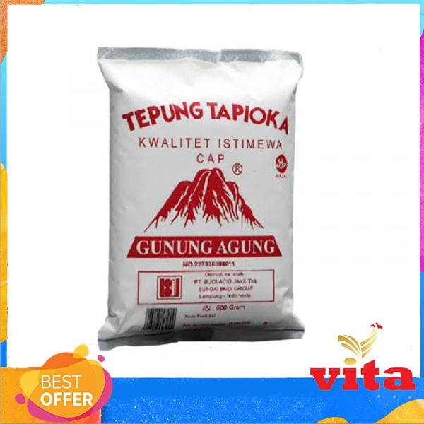 Jual Tepung Sagu Cap Gunung Agung Tapioca Gr Shopee Indonesia