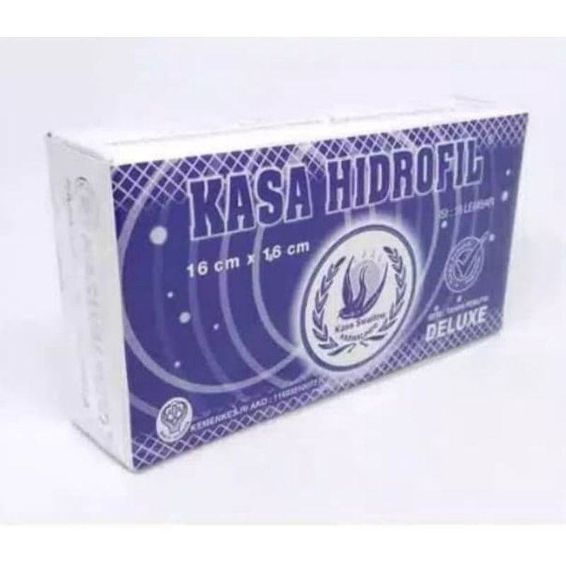 Jual Kasa Steril Hidrofil Kotak Biru X Cm Shopee Indonesia