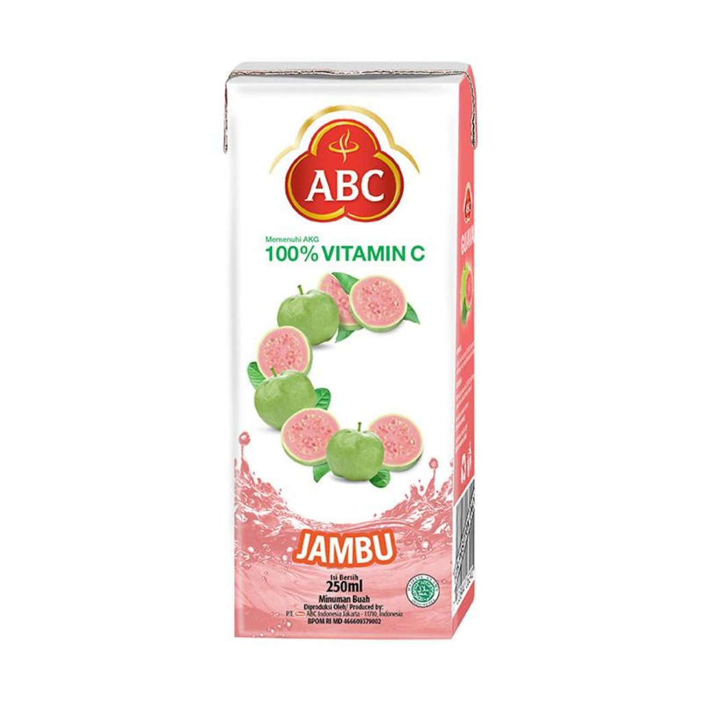 Jual ABC Jus Jambu 250ml Shopee Indonesia