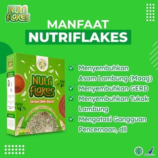 Jual Nutriflakes Sereal Sereal Umbi Garut Dan Daun Kelor Atasi Asam