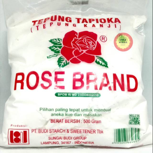 Jual Tokominah Tepung Tapioka Rose Brand Tepung Kanji Gr Shopee