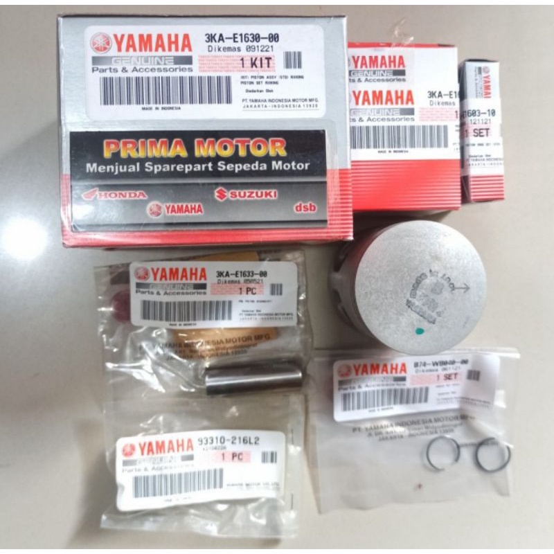 Jual PISTON KIT RX KING OS STD 25 50 75 100 ORI YAMAHA YGP Shopee