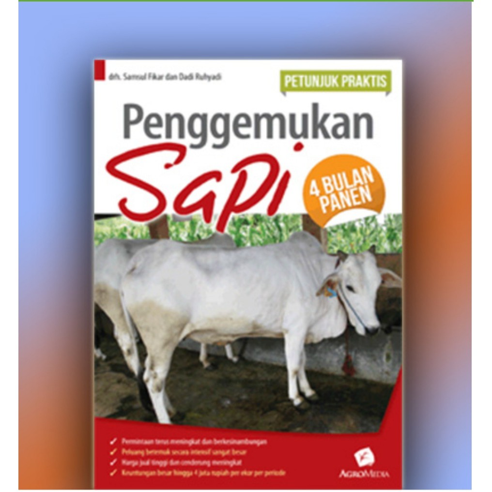 Jual Buku Penggemukan Sapi Bulan Panen Raedy Stock Original