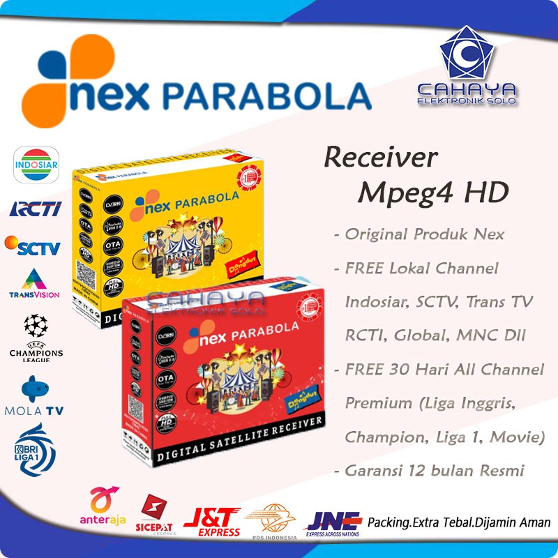 Jual Receiver Nex Parabola Kuning Piala Dunia Qatar World Cup Fifa