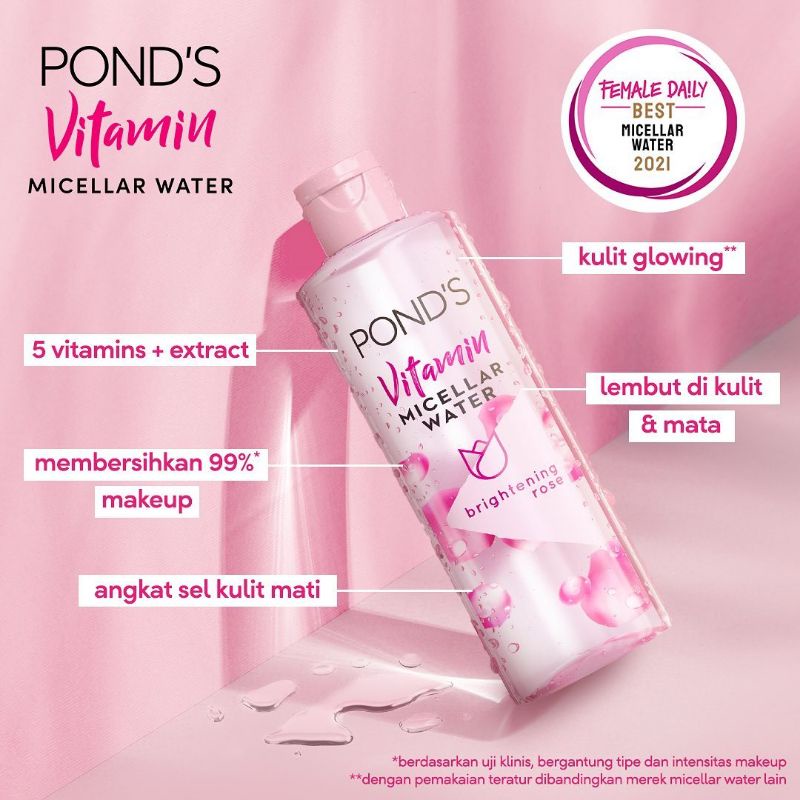 Jual POND S Vitamin Micellar Water Indonesia Shopee Indonesia