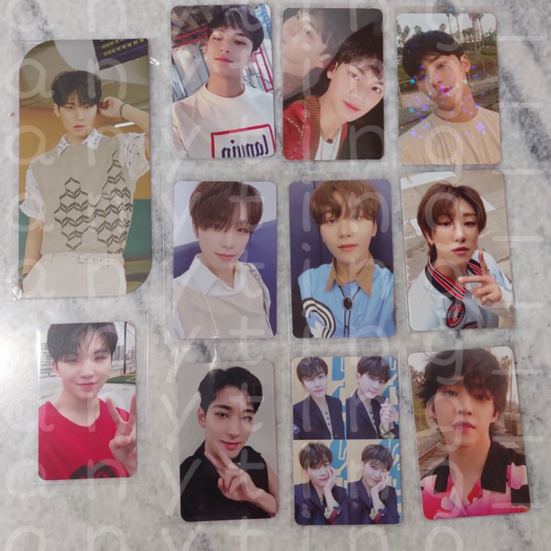 Jual PC PHOTOCARD SEVENTEEN HENGGARAE HANA DUL SET NET GRID SCOUPS