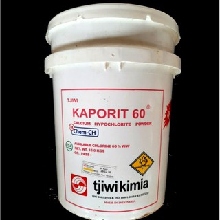 Jual Kaporit Tjiwi Powder Netto Kg Shopee Indonesia